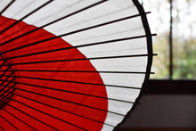 将图片加载到图库查看器,蛇の目傘【月奴 赤×白】 - 和傘CASA