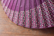 画像をギャラリービューアに読み込む, 蛇の目傘【月奴 赤紫×菱菊】