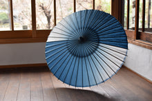 将图片加载到图库查看器,遮阳伞【靛蓝模糊染色(不对称)】