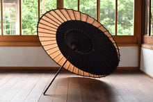 画像をギャラリービューアに読み込む, 日傘【月奴 黒×柿渋】