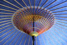 画像をギャラリービューアに読み込む, 蛇の目傘【ネイビー】