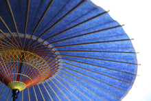 画像をギャラリービューアに読み込む, 蛇の目傘【ネイビー】