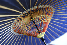 画像をギャラリービューアに読み込む, 蛇の目傘【ネイビー】