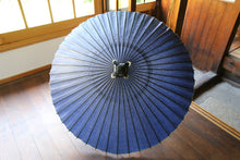 画像をギャラリービューアに読み込む, 蛇の目傘【ネイビー】