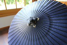 画像をギャラリービューアに読み込む, 蛇の目傘【ネイビー】