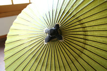 画像をギャラリービューアに読み込む, 蛇の目傘【グリーン】