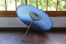 画像をギャラリービューアに読み込む, 日傘【網代 青】(女竹)