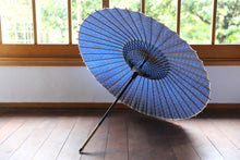 画像をギャラリービューアに読み込む, 日傘【二重張 紺×maruレース】 (小骨黒)