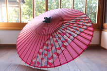 将图片加载到图库查看器,Janome雨伞【条纹粉色x花卉图案】