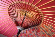 将图片加载到图库查看器,Janome雨伞【条纹粉色x花卉图案】