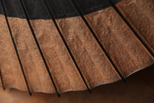 画像をギャラリービューアに読み込む, 日傘【月奴 黒×柿渋鉄】(マゼンタ)(継柄)