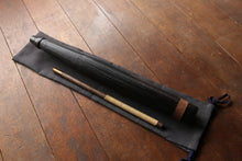 画像をギャラリービューアに読み込む, 日傘【月奴 黒×柿渋鉄】(マゼンタ)(継柄)