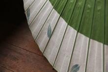 画像をギャラリービューアに読み込む, 日傘【月奴 緑×藍の葉】(軒ぼかし)