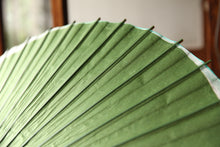 画像をギャラリービューアに読み込む, 日傘【月奴 緑×藍の葉】(軒ぼかし)