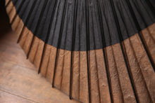 画像をギャラリービューアに読み込む, 日傘【月奴 黒×柿渋鉄】(グレー)(継柄)