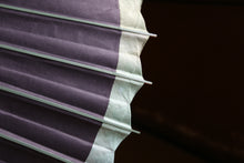 画像をギャラリービューアに読み込む, 日傘【網代軒奴 紫黒×かすみ染め(グリーン)】