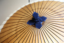 Load image into Gallery viewer, Janome Umbrella 【Kakishibu (black persimmon) × white gofun】 (gray)