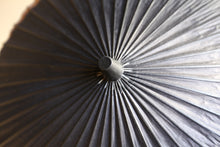 画像をギャラリービューアに読み込む, 日傘【月奴 黒×柿渋鉄】(ブルー)(継柄)