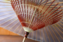将图片加载到图库查看器,蛇の目傘【かすみ染め(ブルー系)】 (女竹)