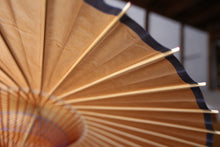 将图片加载到图库查看器,蛇の目傘【柿渋染】(ブルー)(女竹)