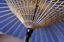 将图片加载到图库查看器,阳伞【天蓝色】(木柄腰果木漆)