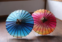 画像をギャラリービューアに読み込む, まめ和傘【夕やけD】