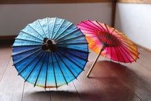 画像をギャラリービューアに読み込む, まめ和傘【夕やけD】