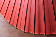 画像をギャラリービューアに読み込む, 蛇の目傘【中張 ピンク×黒柿】