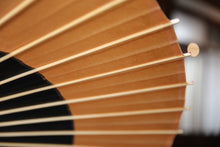 画像をギャラリービューアに読み込む, 蛇の目傘【助六 柿渋染×黒】