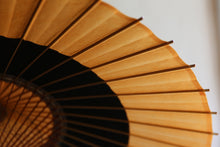 画像をギャラリービューアに読み込む, 蛇の目傘【助六 柿渋染×黒】