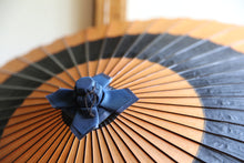 画像をギャラリービューアに読み込む, 蛇の目傘【助六 柿渋染×黒】