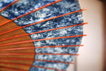 画像をギャラリービューアに読み込む, 蛇の目傘【助六 ギャラクシー×柿渋(赤骨)】(女竹) - 和傘CASA