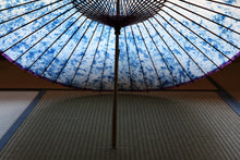 画像をギャラリービューアに読み込む, 蛇の目傘【ギャラクシー(赤骨)】 (女竹) - 和傘CASA