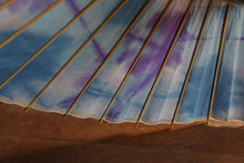 Cargar imagen en el visor de la galería, Sombrilla [Doble colgante azul marino x pliegue teñido (azul)