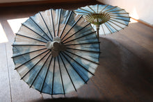画像をギャラリービューアに読み込む, まめ和傘【石徹白藍染 まるA】