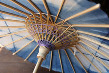 将图片加载到图库查看器,Mame日本伞【石铁白靛染棉】