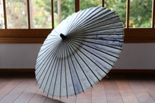 将图片加载到图库查看器,遮阳伞【双层浅蓝x杉木纸蓝底纹】