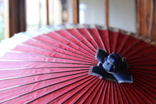 画像をギャラリービューアに読み込む, 蛇の目傘【軒奴 赤×短冊】