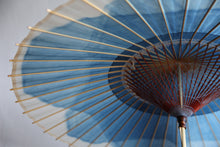 Cargar imagen en el visor de la galería, 蛇の目傘【石徹白藍染2024 山なみ】