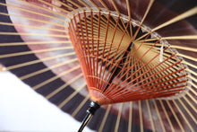 画像をギャラリービューアに読み込む, 蛇の目傘【助六 紫黒×かすみ染め(ベリー)】