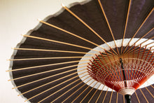 画像をギャラリービューアに読み込む, 蛇の目傘【中張 紫黒×かすみ染め(ブルー系)】