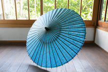 将图片加载到图库查看器,阳伞【浅蓝(折檐/黑骨)】