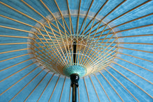 将图片加载到图库查看器,阳伞【浅蓝(折檐/黑骨)】