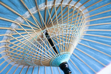 将图片加载到图库查看器,阳伞【浅蓝(折檐/黑骨)】