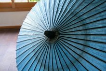 将图片加载到图库查看器,阳伞【浅蓝(折檐/黑骨)】