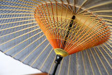 将图片加载到图库查看器,蛇の目傘【青ストライプ】 - 和傘CASA