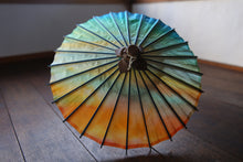 画像をギャラリービューアに読み込む, まめ和傘【夕やけB】