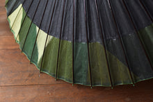 画像をギャラリービューアに読み込む, 蛇の目傘【軒奴 黒×切継(緑)】