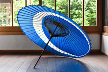 将图片加载到图库查看器,Janome 雨伞【月牙蓝x玻璃纽扣】