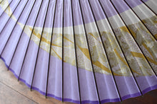 画像をギャラリービューアに読み込む, 蛇の目傘【交叉 ラベンダー×薫風(白)】